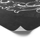 Weihnachtskletterbrett Jingle ganz weg drucken Poster (Ecke)