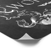 Weihnachtskletterbrett Spaß an der Welt Zitat Kuns Poster (Ecke)