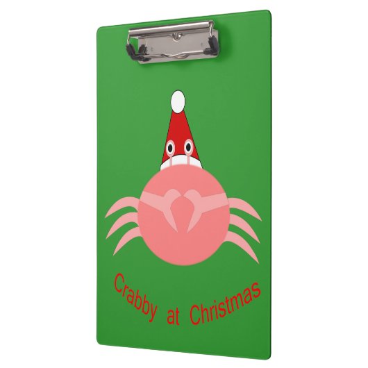 Weihnachtskletterwand Klemmbrett (Links)