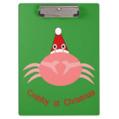 Weihnachtskletterwand Klemmbrett (Vorderseite)