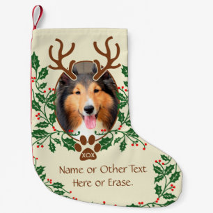 Weihnachtsklingeln für Hunde / Katze Persönliche Kleiner Weihnachtsstrumpf