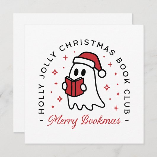 Weihnachtsklub Feiertagskarte (Vorne/Hinten)