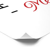 Weihnachtsklubgeister in einer wunderbaren Ästheti Poster (Ecke)