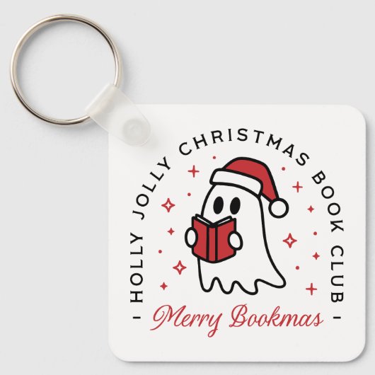 Weihnachtsklubgeister in einer wunderbaren Ästheti Schlüsselanhänger (Vorderseite)