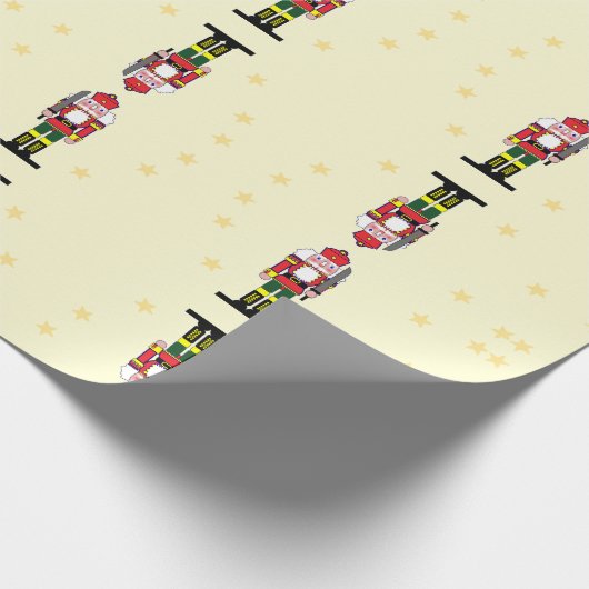 Weihnachtsknabe Geschenkpapier (Ecke)