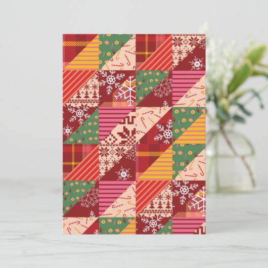 Weihnachtsknecht Feiertagskarte (Stehend Vorderseite)