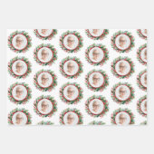 Weihnachtsknecht Fotos Personalisiert Geschenkpapier Set (Vorderseite 2)