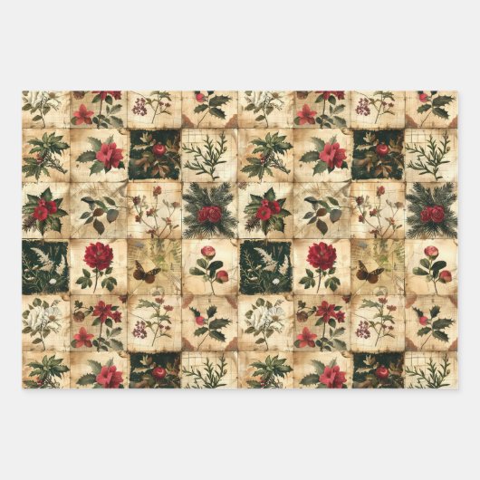 Weihnachtsknecht Geschenkpapier Set (Vorderseite)