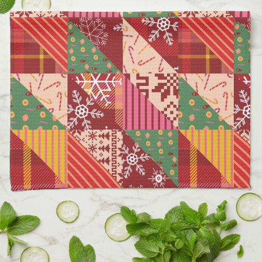 Weihnachtsknecht Geschirrtuch (Gefaltet)