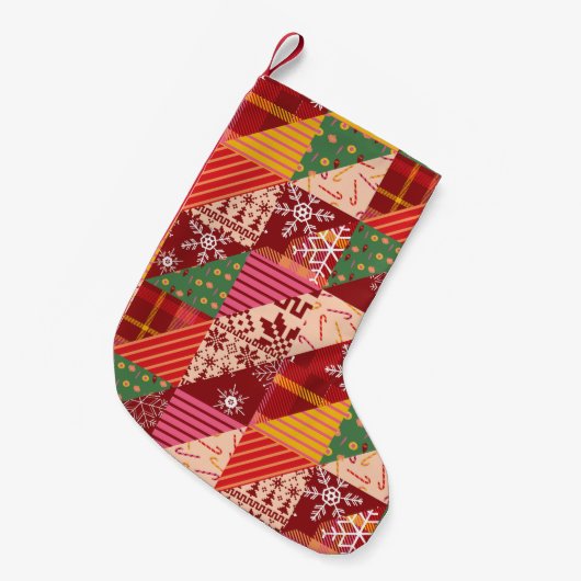 Weihnachtsknecht Kleiner Weihnachtsstrumpf (Vorderansicht (hängend))