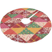 Weihnachtsknecht Polyester Weihnachtsbaumdecke (Schrägansicht)