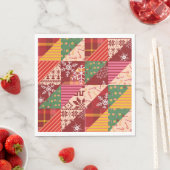 Weihnachtsknecht Serviette (Beispiel)