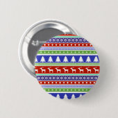 Weihnachtsknopf Button (Vorne & Hinten)