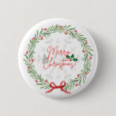 Weihnachtsknopf Button (Vorderseite)