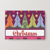 Weihnachtsknopf Button (Vorderseite)