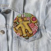 Weihnachtsknopf Button (Beispiel)