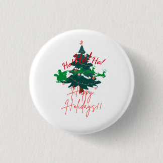 Weihnachtsknopf Button