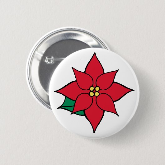 Weihnachtsknopf Button (Vorne & Hinten)