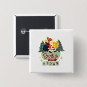 Weihnachtsknopf Button (Vorne & Hinten)