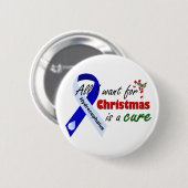 Weihnachtsknopf Button (Vorne & Hinten)