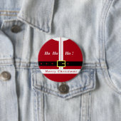 Weihnachtsknopf Funny Weihnachtsgeschenk Button (Beispiel)