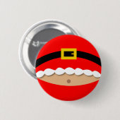 Weihnachtsknopf - Sankt-Anzug Button (Vorne & Hinten)