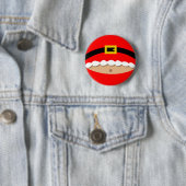 Weihnachtsknopf - Sankt-Anzug Button (Beispiel)