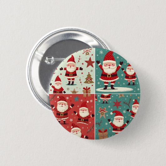 Weihnachtsknöpfe Button (Vorne & Hinten)