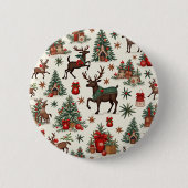 Weihnachtsknöpfe Button (Vorderseite)