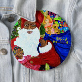 Weihnachtsknöpfe - Schwarze Weihnachtsgeschenke - Button (Beispiel)