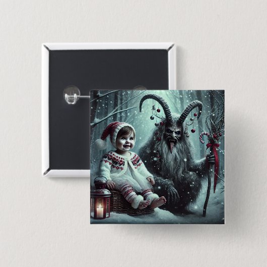 Weihnachtsknopfknopf Button (Vorne & Hinten)