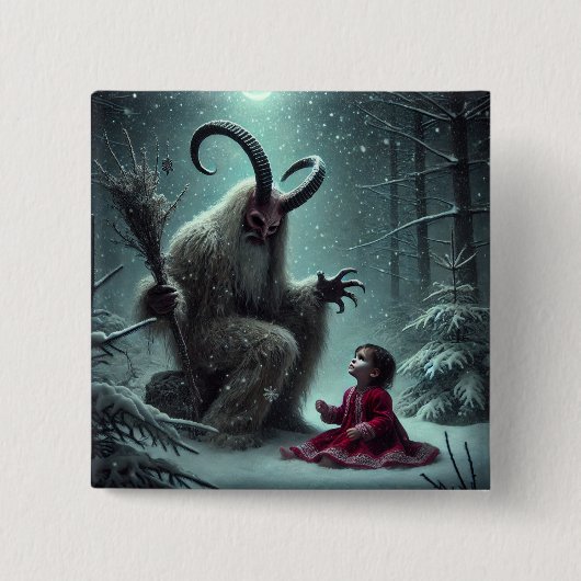 Weihnachtsknopfknopf Button (Vorderseite)