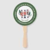 Weihnachtsknusperkomposition 2 Handgebläse Fächer (Rückseite)