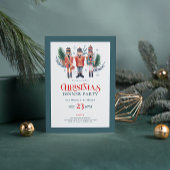 Weihnachtsknuspriger Dinner Party Einladung 2