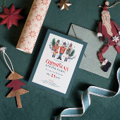 Weihnachtsknuspriger Dinner Party Einladung 2