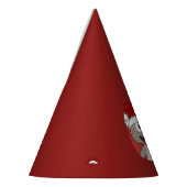 Weihnachtskoala-Cartoon Partyhütchen (Links)