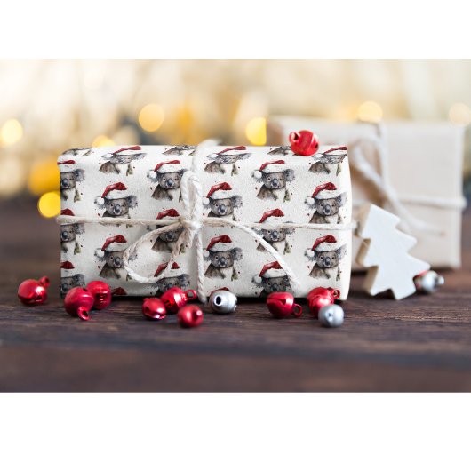 Weihnachtskoala Geschenkpapier