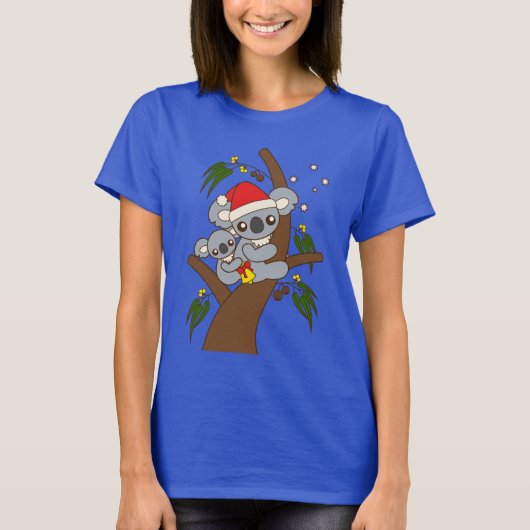 Weihnachtskoala T-Shirt (Vorderseite)
