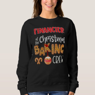 Weihnachtskoch Backgebäck Crew Pajama Gingerbread Sweatshirt
