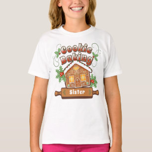 Weihnachtskoch Backkuchen Lebkuchen Haus - T-Shirt