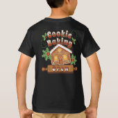 Weihnachtskoch Backkuchen Lebkuchen Haus - T-Shirt (Rückseite)
