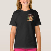 Weihnachtskoch Backkuchen Lebkuchen Haus - T-Shirt (Vorderseite)