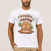 Weihnachtskoch Backkuchen Lebkuchen Haus - T-Shirt (Vorderseite)