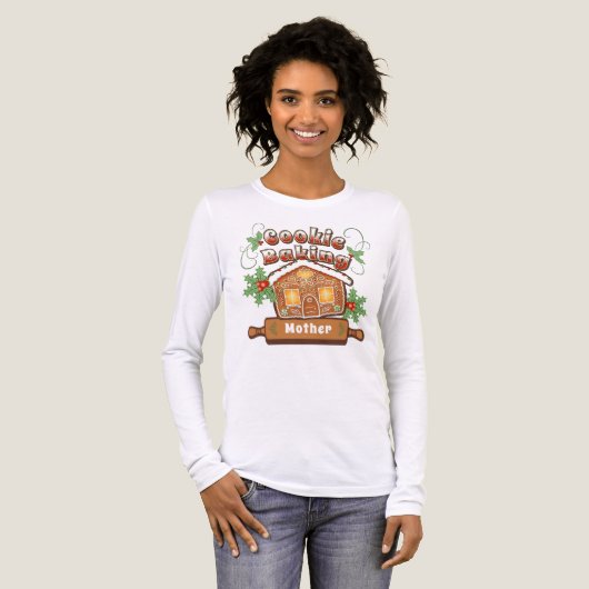 Weihnachtskoch Backkuchen Lebkuchen Haus - Tri-Blend Shirt (Vorderseite voll)