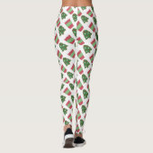 Weihnachtskoch und Kaffee-Leggings Leggings (Rückseite)