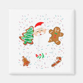 Weihnachtskochen Backen Crew Cookie Crew Familie C Magnet (Vorne)