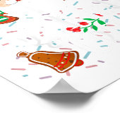 Weihnachtskochen Backen Crew Cookie Crew Familie C Poster (Ecke)