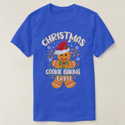 Weihnachtskochen Backen Crew Funny Xmas Weihnachts T-Shirt (Design vorne)