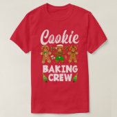 Weihnachtskochen Backen Crew Lebkuchen Weihnachten T-Shirt (Design vorne)