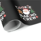 Weihnachtskochen Backen Crew Weihnachten Geschenkpapier (Rolleneckpunkt)
